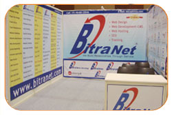 BitraNet Booth at, IndiaSoft 2011 