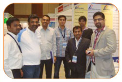 Delegates at BitraNet Booth, IndiaSoft 2011