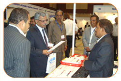 IT Secretary J.Satyanarayana at WebERP4 Booth, IndiaSoft 2012