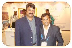 Delegates at BitraNet Booth, IndiaSoft 2011